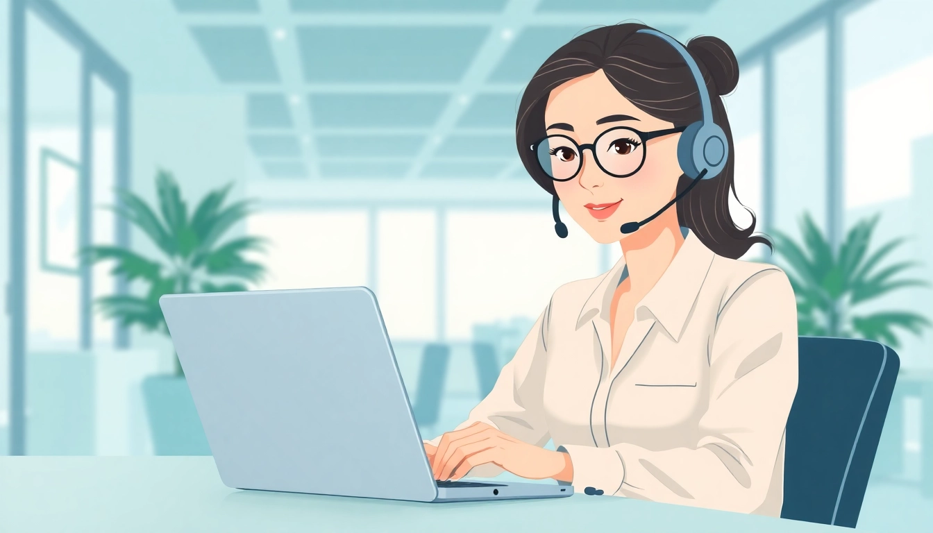 Showcase a customer service agent utilizing the 美洽客服系统 for efficient client interactions.